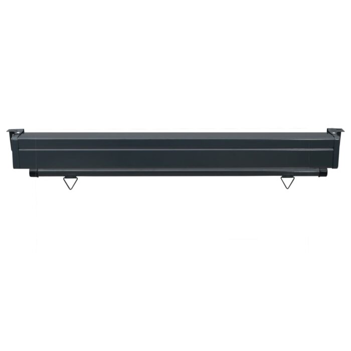 Auvent latéral de balcon 145x250 cm noir – Image 5