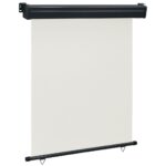 Auvent latéral de balcon 145x250 cm Crème