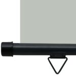 Auvent latéral de balcon 145x250 cm Gris – Image 7
