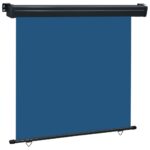 Auvent latéral de balcon 165x250 cm Bleu