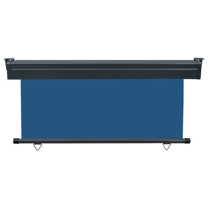 Auvent latéral de balcon 165x250 cm Bleu – Image 3