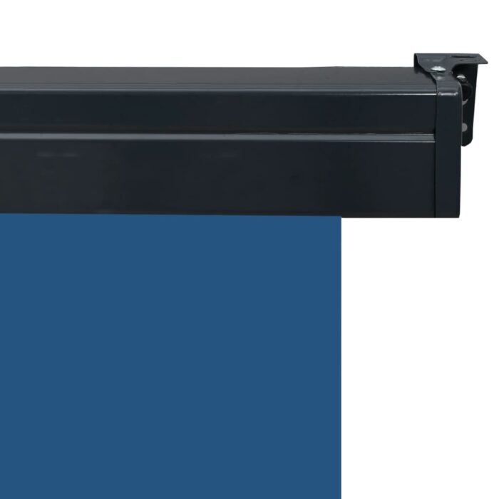 Auvent latéral de balcon 165x250 cm Bleu – Image 6