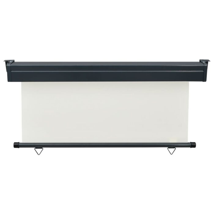 Auvent latéral de balcon 175x250 cm Crème – Image 3