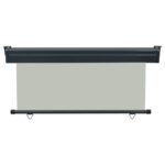 Auvent latéral de balcon 175x250 cm Gris – Image 3