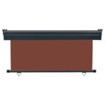 Auvent latéral de balcon 175x250 cm Marron – Image 3