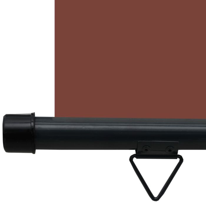 Auvent latéral de balcon 175x250 cm Marron – Image 7