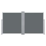 Auvent latéral rétractable Anthracite 120 x 600 cm – Image 3