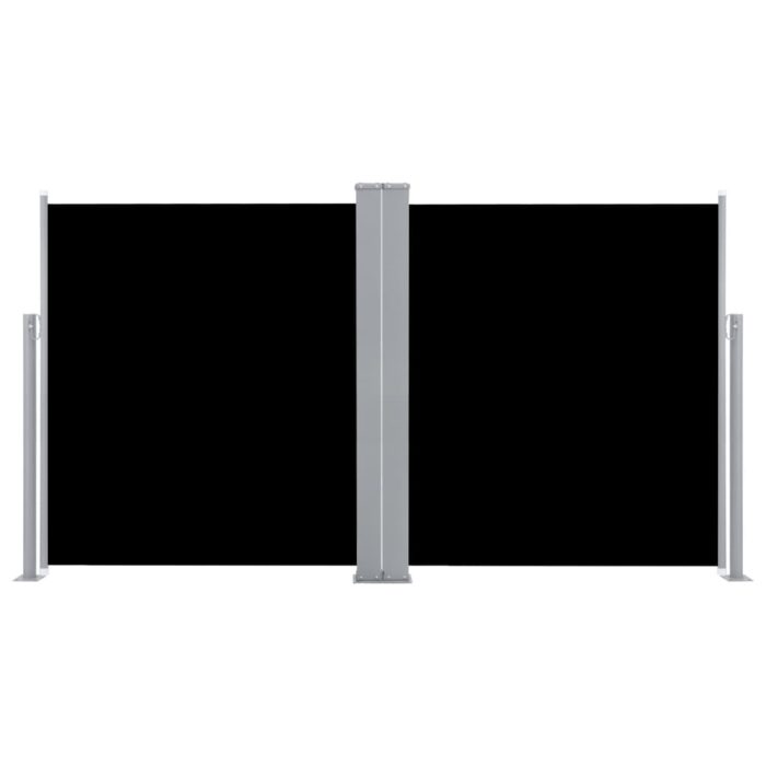 Auvent latéral rétractable Noir 140 x 600 cm – Image 3