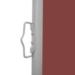Auvent latéral rétractable Marron 140 x 600 cm – Image 4