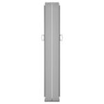 Auvent latéral double rétractable de patio 170x600 cm Crème – Image 4