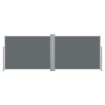 Auvent latéral rétractable Anthracite 120 x 1000 cm – Image 3