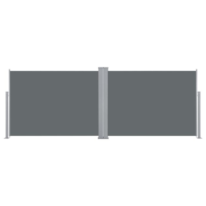 Auvent latéral rétractable Anthracite 120 x 1000 cm – Image 3