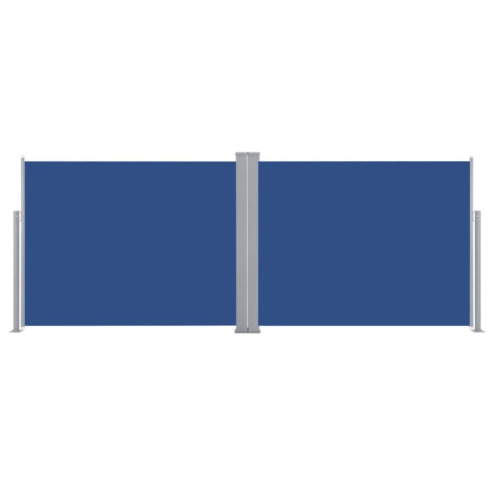 Auvent latéral rétractable Bleu 140 x 1000 cm – Image 3