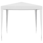 Tente de réception 2,5x2,5 m Blanc – Image 4