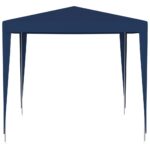 Tente de réception 2,5x2,5 m bleu – Image 3