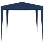 Tente de réception 2,5x2,5 m bleu – Image 4