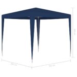 Tente de réception 2,5x2,5 m bleu – Image 6