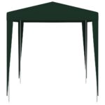 Tente de réception professionnelle 2x2 m Vert – Image 3