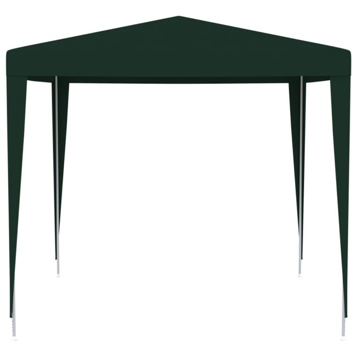 Tente de réception professionnelle 2,5x2,5 m Vert 90 g/m² – Image 3