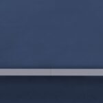 Tente de réception avec parois latérales 2,5x2,5 m Bleu 90 g/m² – Image 3