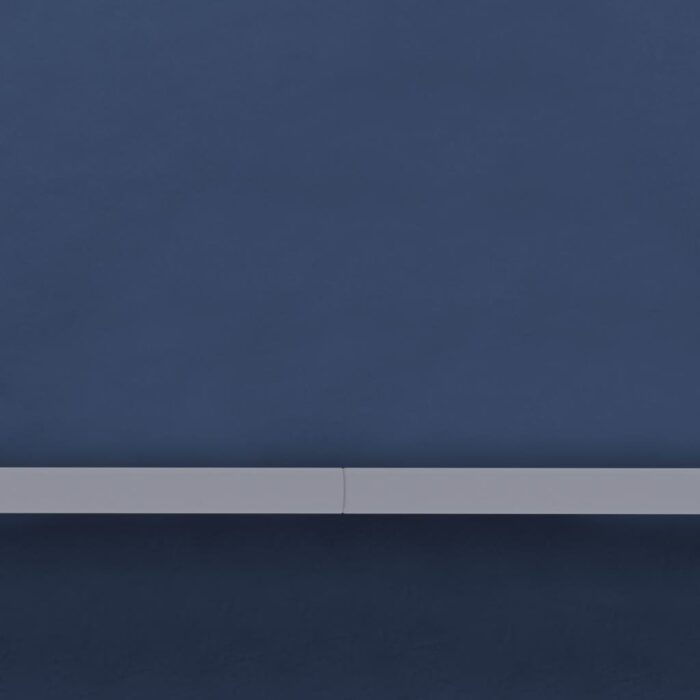 Tente de réception avec parois latérales 2,5x2,5 m Bleu 90 g/m² – Image 3