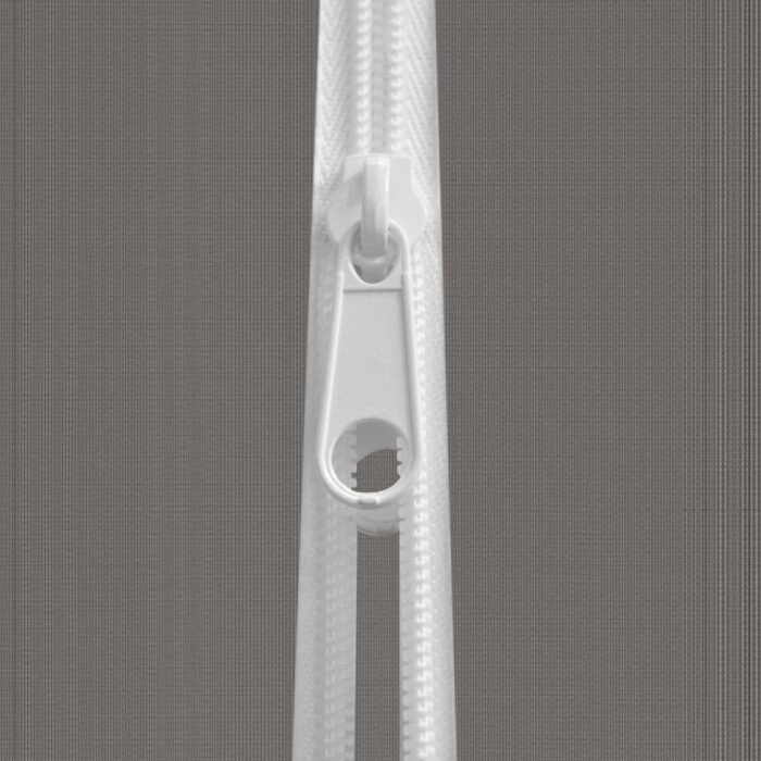 Tente de réception 4 parois latérales en maille 2,5x2,5 m Blanc – Image 2