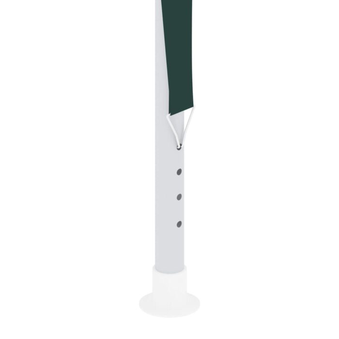 Tente de réception avec parois latérales 2,5x2,5 m Vert 90 g/m² – Image 6