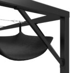 Chapiteau de jardin avec auvent rétractable 3x3 m Anthracite – Image 6