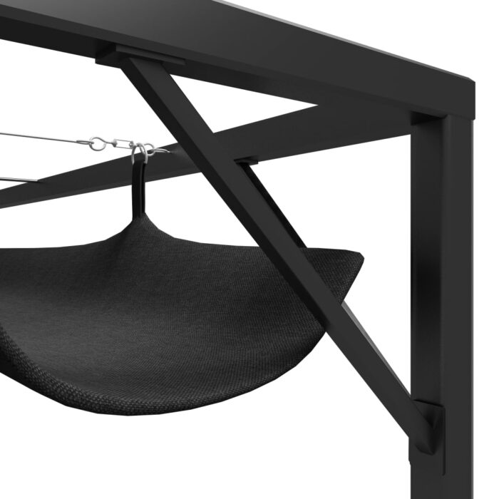 Chapiteau de jardin avec auvent rétractable 3x3 m Anthracite – Image 6