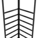 Chapiteau de jardin Acier enduit de poudre 4x3x2,7 m Blanc – Image 4