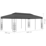 Tonnelle de jardin 3 x 6 m Anthracite – Image 5