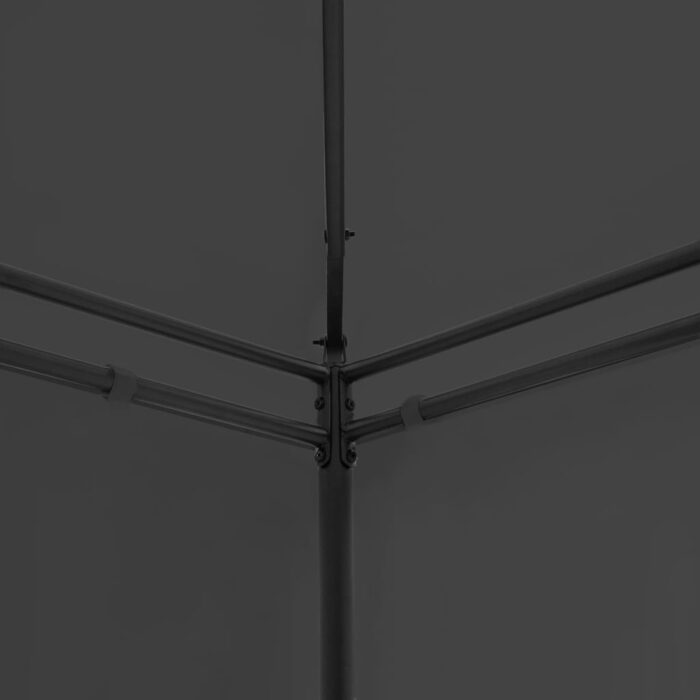 Belvédère avec rideaux 600x298x270 cm Anthracite – Image 2