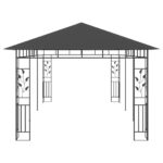 Belvédère avec moustiquaire 6x3x2,73 m Anthracite – Image 3