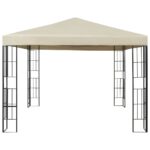Belvédère 3x3 m Crème – Image 3
