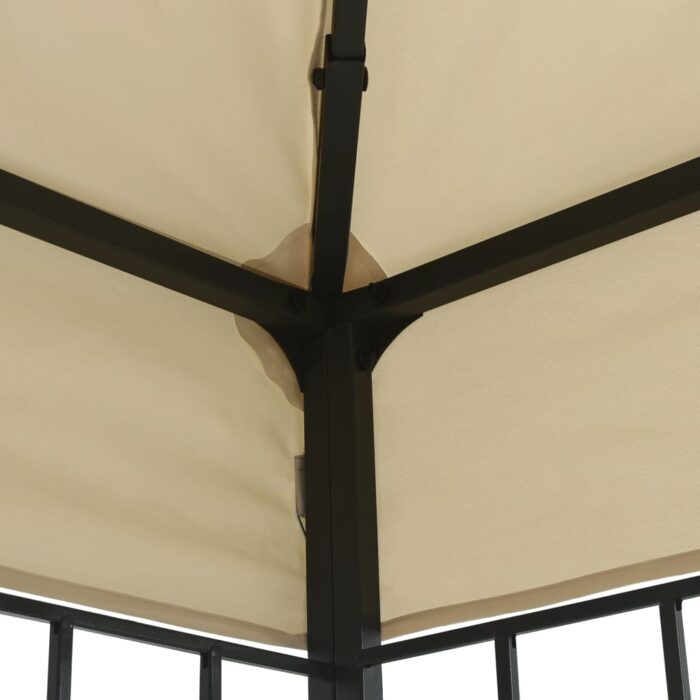 Belvédère 3x3 m Crème – Image 4