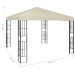 Belvédère 3x3 m Crème – Image 6