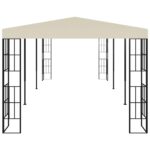 Belvédère 3x6 m Crème – Image 3