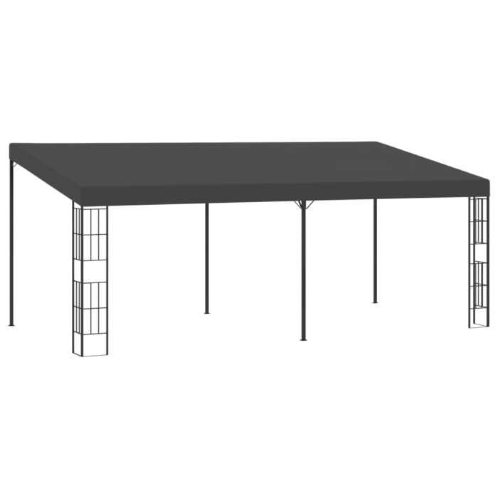Belvédère mural 3x6 m Anthracite Tissu – Image 1