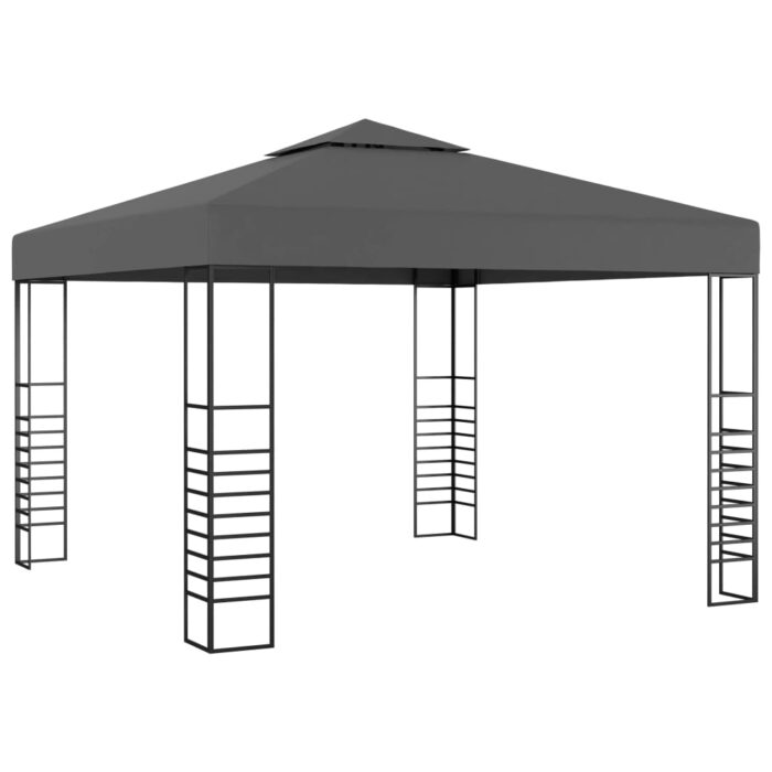 VXL8719883771410_a_en_hd_1.jpg Tonnelle de jardin 3 x 3 m Anthracite – Image 1