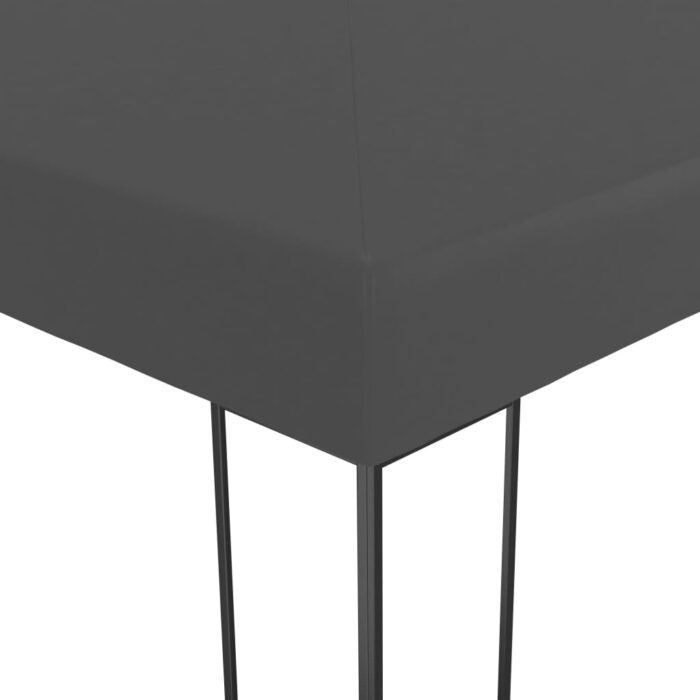 Tonnelle de jardin 3 x 3 m Anthracite – Image 2