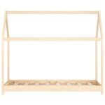 Cadre de lit d'enfant Bois de pin massif 70x140 cm – Image 2