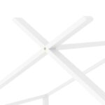 Cadre de lit d'enfant Blanc Bois de pin massif 80x160 cm – Image 6