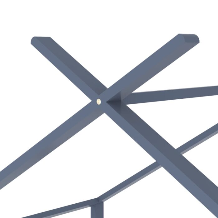 Cadre de lit d'enfant Gris  Bois de pin massif 90 x 200 cm – Image 6