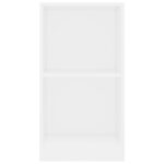 Bibliothèque blanc 40x24x75 cm bois d'ingénierie – Image 2