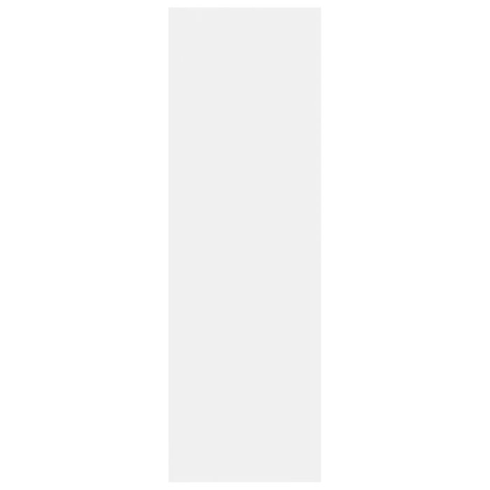 Bibliothèque blanc 40x24x75 cm bois d'ingénierie – Image 3