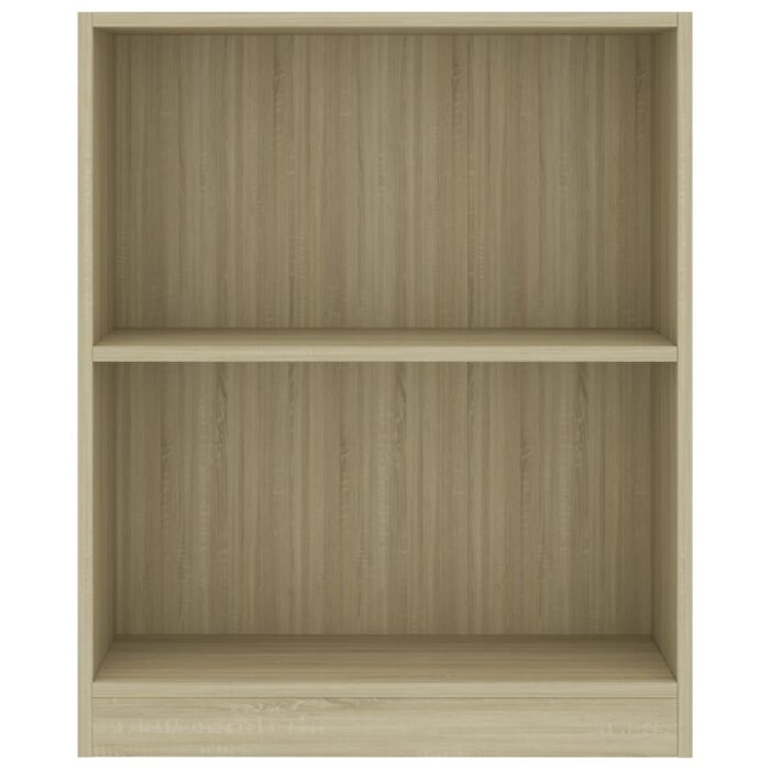 Bibliothèque Chêne sonoma 60x24x76 cm Bois d'ingénierie – Image 2