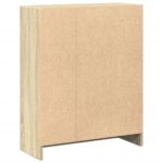 Bibliothèque Chêne sonoma 60x24x76 cm Bois d'ingénierie – Image 5