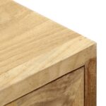 Table de chevet 43 x 30 x 58 cm Bois de manguier massif – Image 5