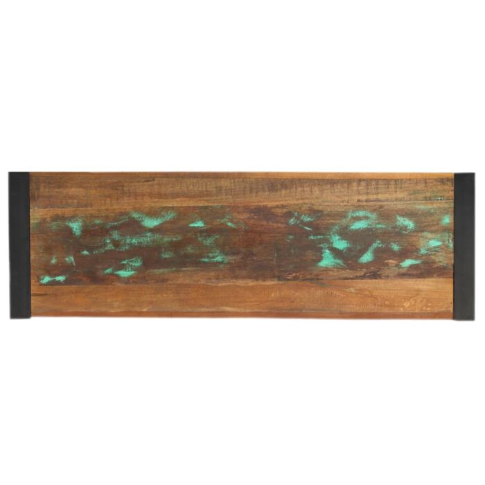 Table console 110x35x76 cm Bois de récupération massif – Image 2