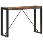 Table console 110x35x76 cm Bois de récupération massif – Image 6